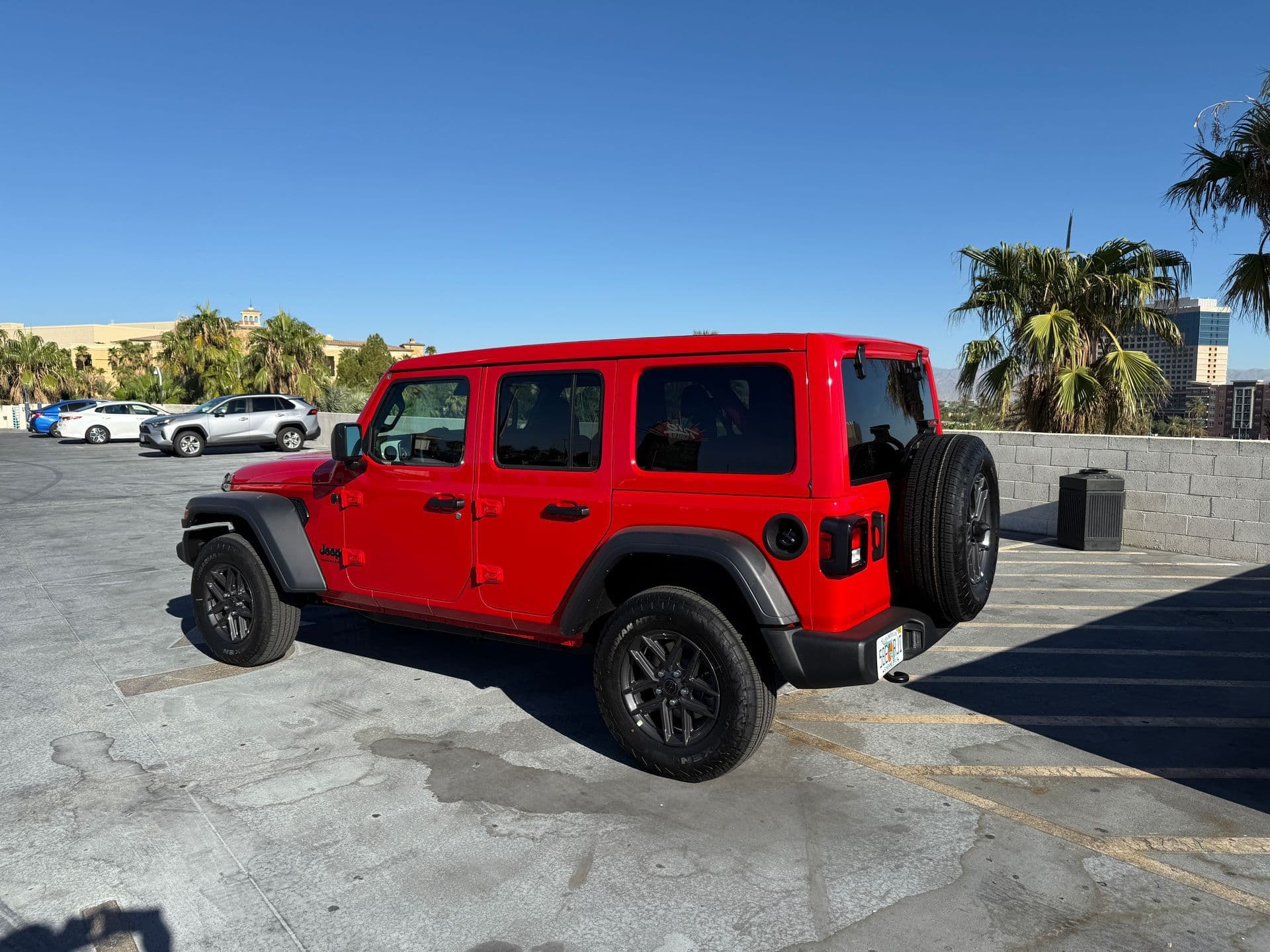 Jeep Wrangler Sport rental in Las Vegas